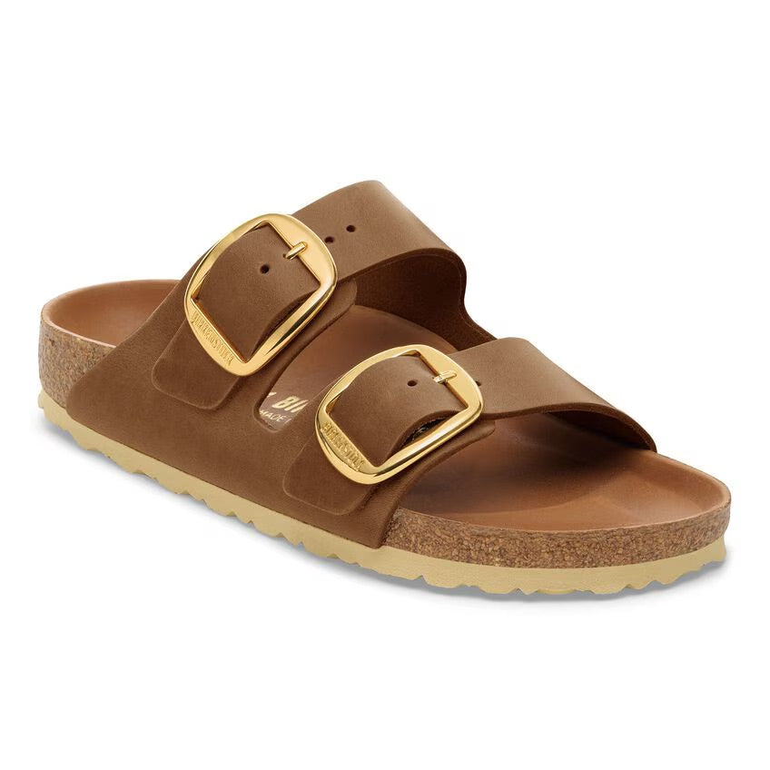 Birkenstock ARIZONA BIG BUCKLE 1011072 Cognac | Cuir Largeur Régulière - Dealorys