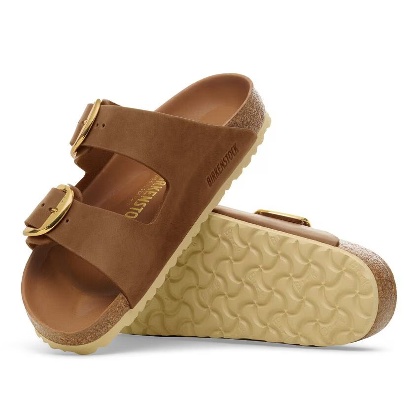 Birkenstock Arizona Big Buckle 1011073 Cognac | Cuir Largeur Étroite - Dealorys