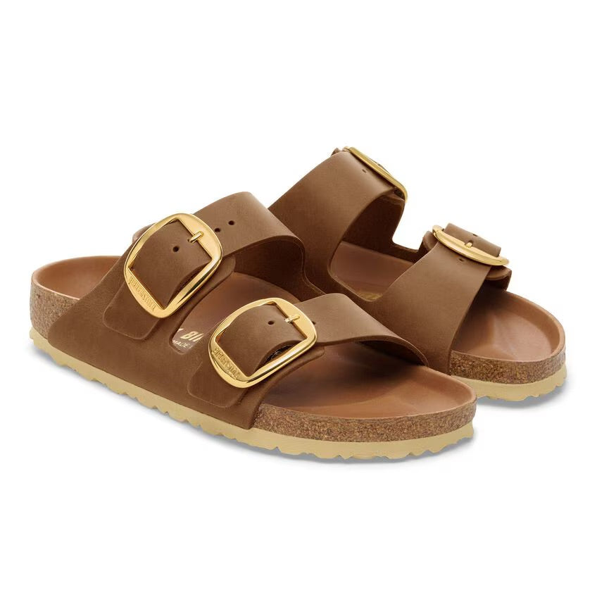 Birkenstock Arizona Big Buckle 1011073 Cognac | Cuir Largeur Étroite - Dealorys