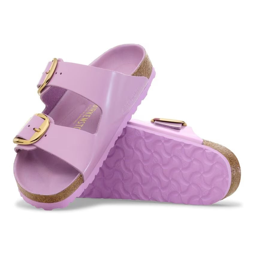 Birkenstock ARIZONA BIG BUCKLE 1030375 Crocus | Cuir Largeur Étroite - Dealorys