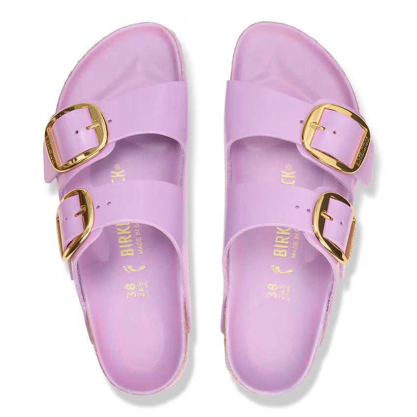 Birkenstock ARIZONA BIG BUCKLE 1030375 Crocus | Cuir Largeur Étroite - Dealorys