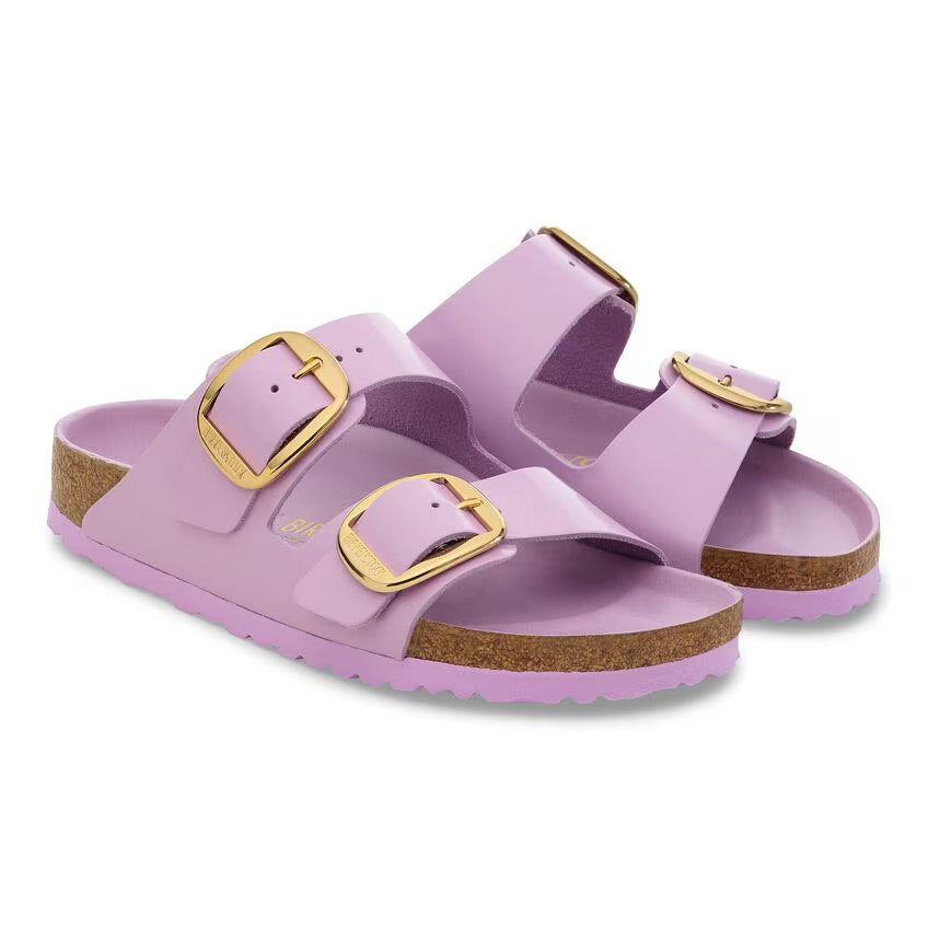 Birkenstock ARIZONA BIG BUCKLE 1030375 Crocus | Cuir Largeur Étroite - Dealorys