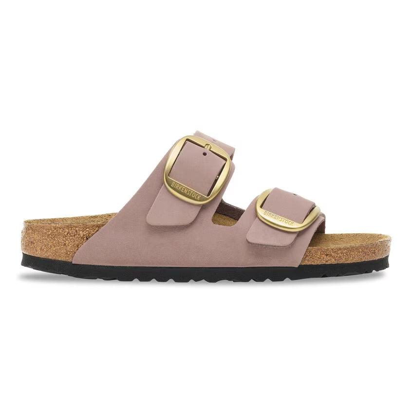 Birkenstock ARIZONA BIG BUCKLE 1030528 Faded Purple | Nubuck Largeur Étroite - Dealorys