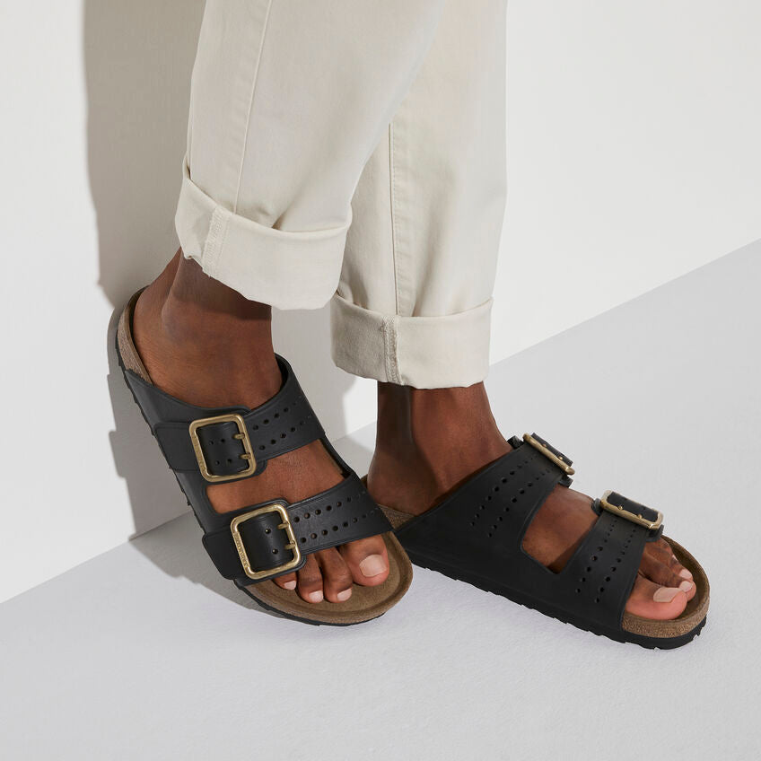 Birkenstock ARIZONA BOLD 1022604 Noir | Cuir Largeur Régulière - Dealorys