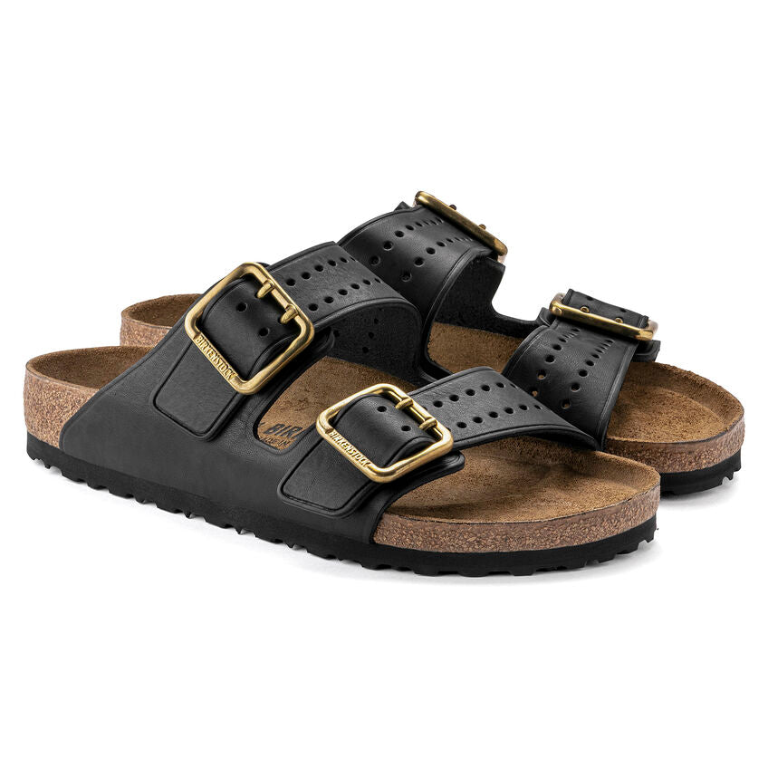 Birkenstock ARIZONA BOLD 1022604 Noir | Cuir Largeur Régulière - Dealorys