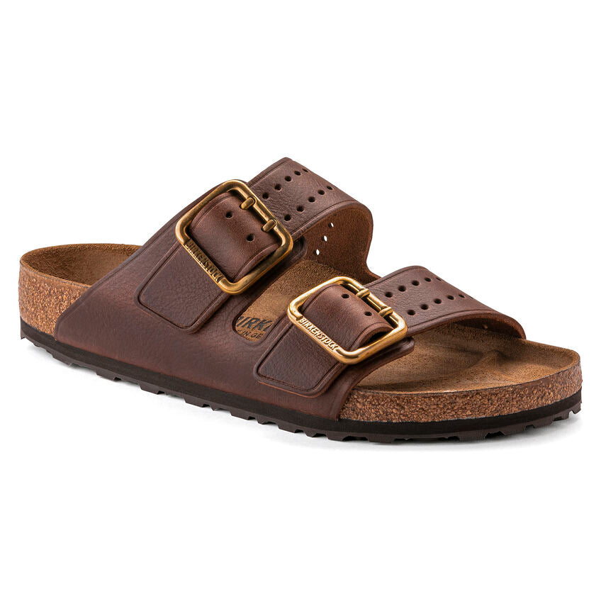 Birkenstock ARIZONA BOLD 1022605 Roast | Cuir Largeur Régulière - Dealorys