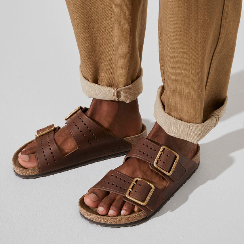 Birkenstock ARIZONA BOLD 1022605 Roast | Cuir Largeur Régulière - Dealorys