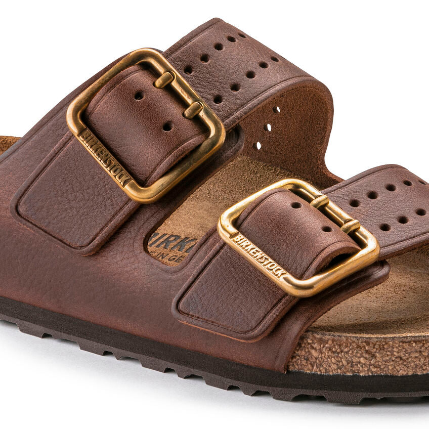 Birkenstock ARIZONA BOLD 1022605 Roast | Cuir Largeur Régulière - Dealorys