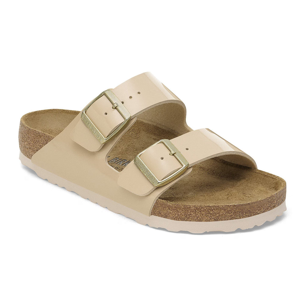Birkenstock ARIZONA 1013069 Patent Sand | Birko-Flor Largeur Régulière - Dealorys