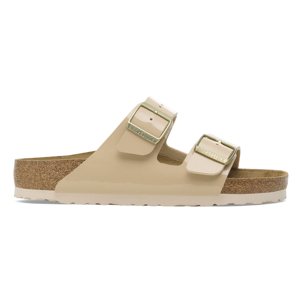 Birkenstock ARIZONA 1013069 Patent Sand | Birko-Flor Largeur Régulière - Dealorys