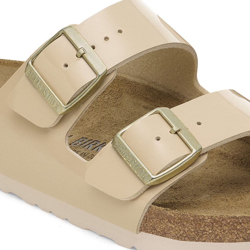 Birkenstock ARIZONA 1013069 Patent Sand | Birko-Flor Largeur Régulière - Dealorys