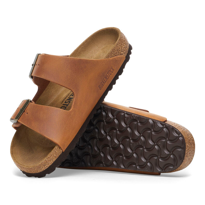 Birkenstock ARIZONA 1028272 Cognac | Cuir Largeur Régulière - Dealorys