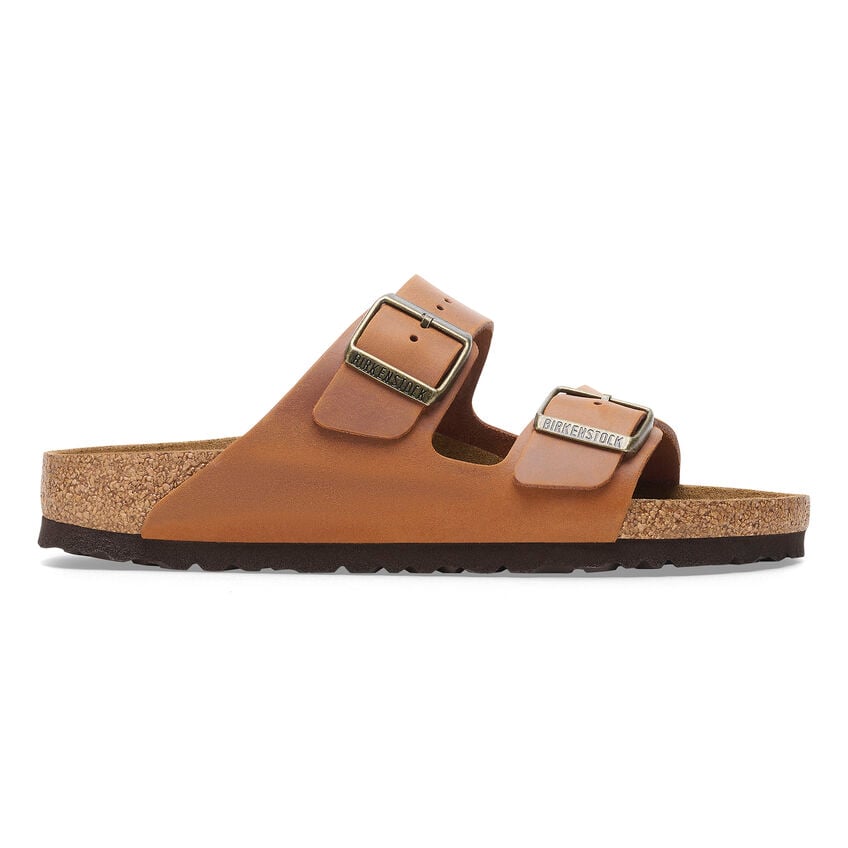 Birkenstock ARIZONA 1028272 Cognac | Cuir Largeur Régulière - Dealorys