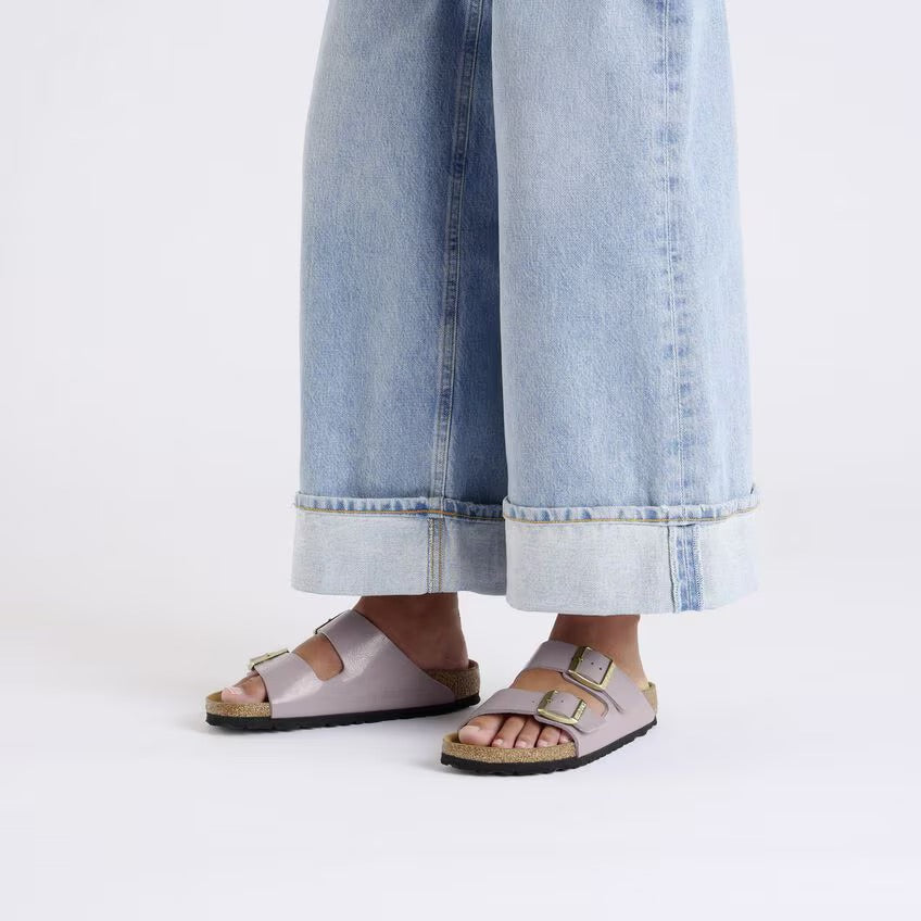 Birkenstock ARIZONA 1029366 Graceful Faded Purple | Birko-Flor Largeur Régulière - Dealorys