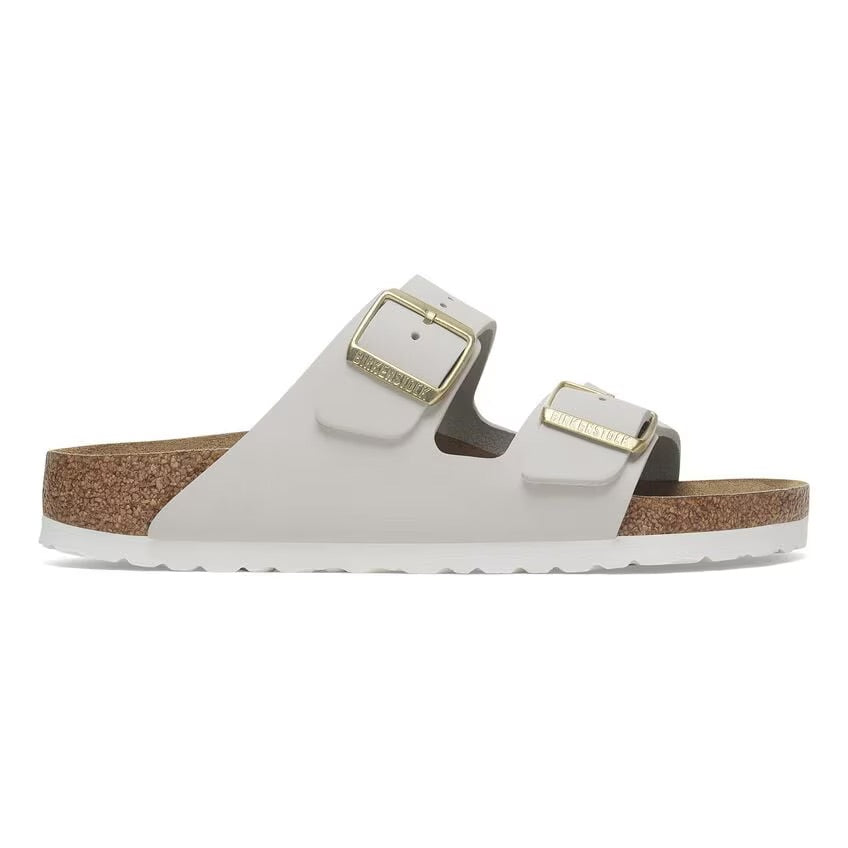 Birkenstock ARIZONA 1029405 Antique White | Nubuck Largeur Régulière - Dealorys