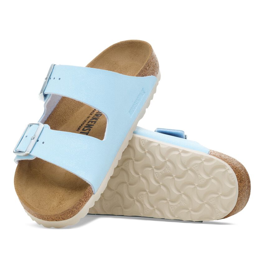 Birkenstock ARIZONA 1030931 Finished Sky | Birkibuc Largeur Régulière - Dealorys