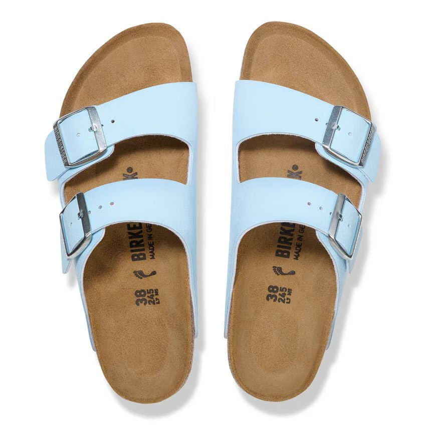 Birkenstock ARIZONA 1030931 Finished Sky | Birkibuc Largeur Régulière - Dealorys