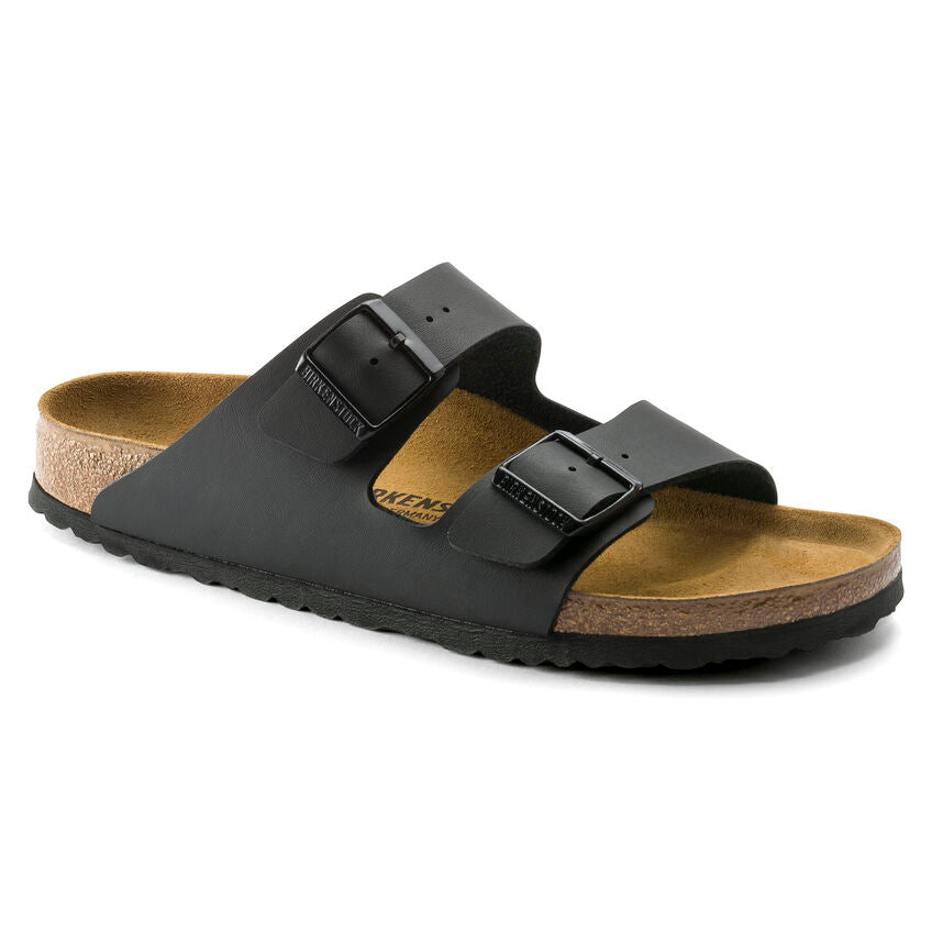 Birkenstock Arizona 051793 Noir Birko Flor Largeur Étroite - Dealorys