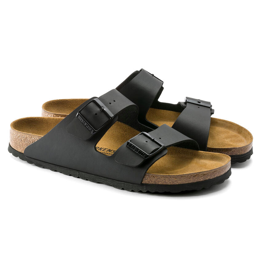 Birkenstock Arizona 051793 Noir Birko Flor Largeur Étroite - Dealorys
