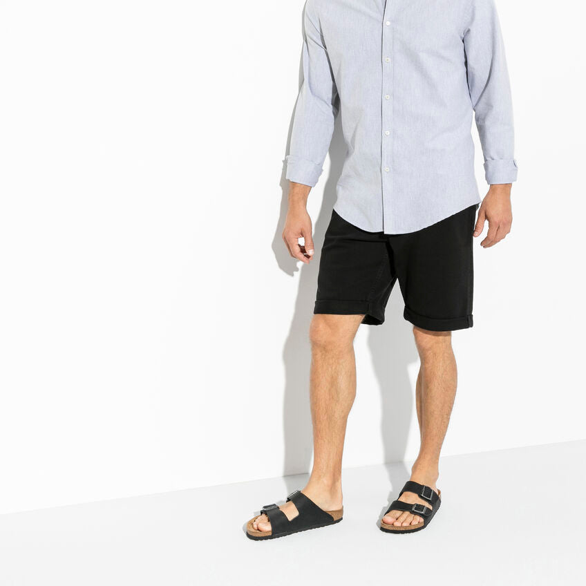 Birkenstock Arizona 552111 Noir | Cuir Largeur Régulier - Dealorys