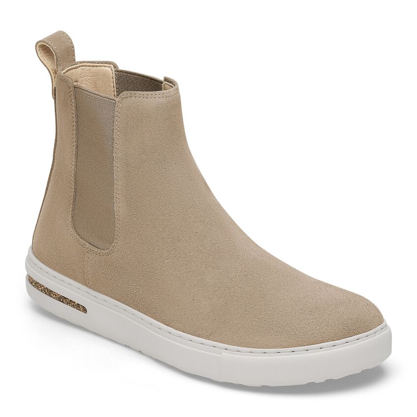 Birkenstock BEND CHELSEA 1028483 Taupe | Suède Largeur Étroite - Dealorys