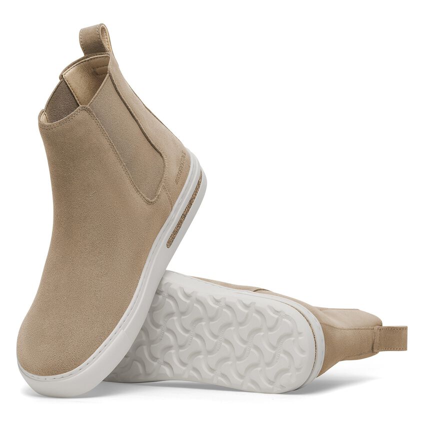Birkenstock BEND CHELSEA 1028483 Taupe | Suède Largeur Étroite - Dealorys