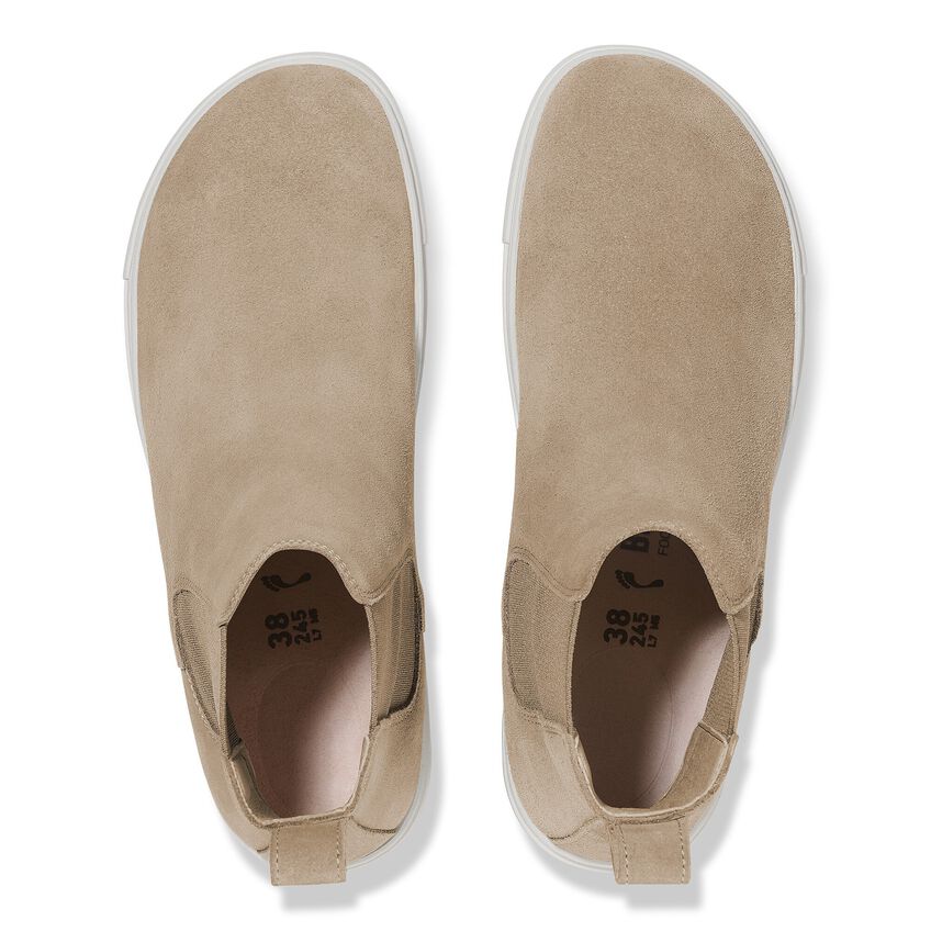 Birkenstock BEND CHELSEA 1028483 Taupe | Suède Largeur Étroite - Dealorys