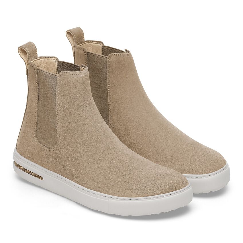Birkenstock BEND CHELSEA 1028483 Taupe | Suède Largeur Étroite - Dealorys