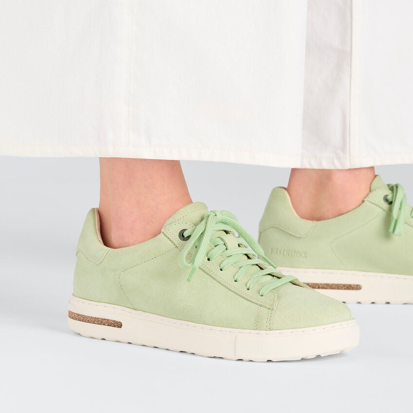 Birkenstock BEND LOW 1027314 Faded Lime | Suède Largeur Étroite - Dealorys