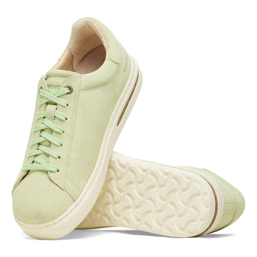Birkenstock BEND LOW 1027314 Faded Lime | Suède Largeur Étroite - Dealorys