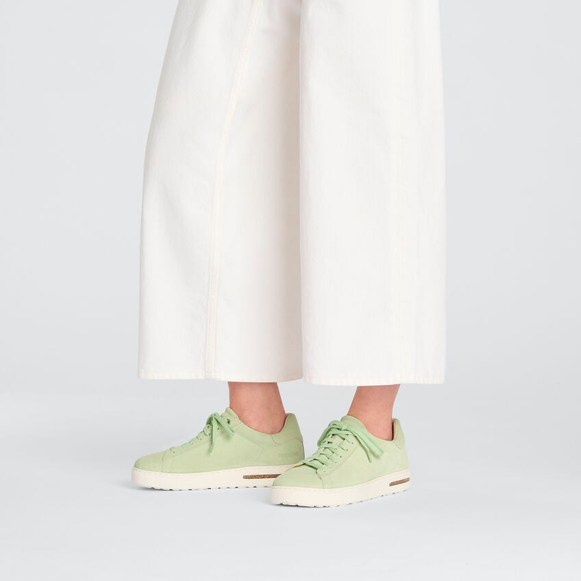 Birkenstock BEND LOW 1027314 Faded Lime | Suède Largeur Étroite - Dealorys