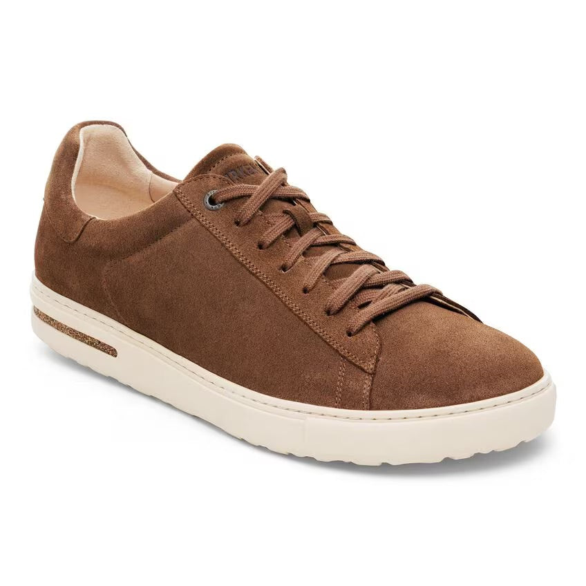 Birkenstock BEND LOW 1030195 Dark Tea | Suède Largeur Étroite - Dealorys