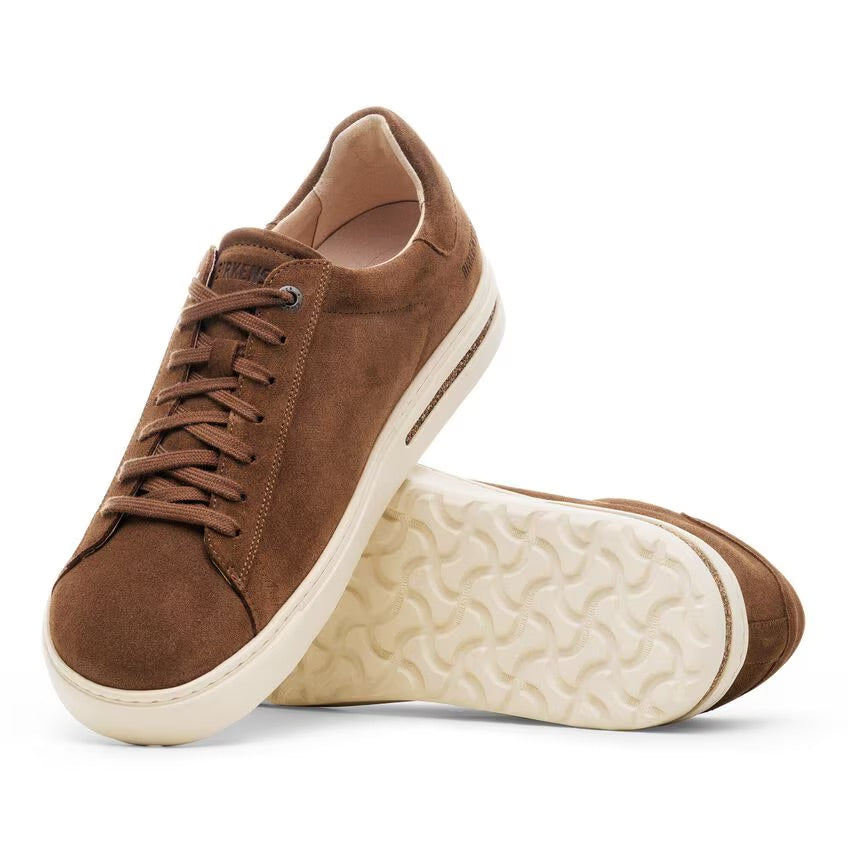 Birkenstock BEND LOW 1030195 Dark Tea | Suède Largeur Étroite - Dealorys