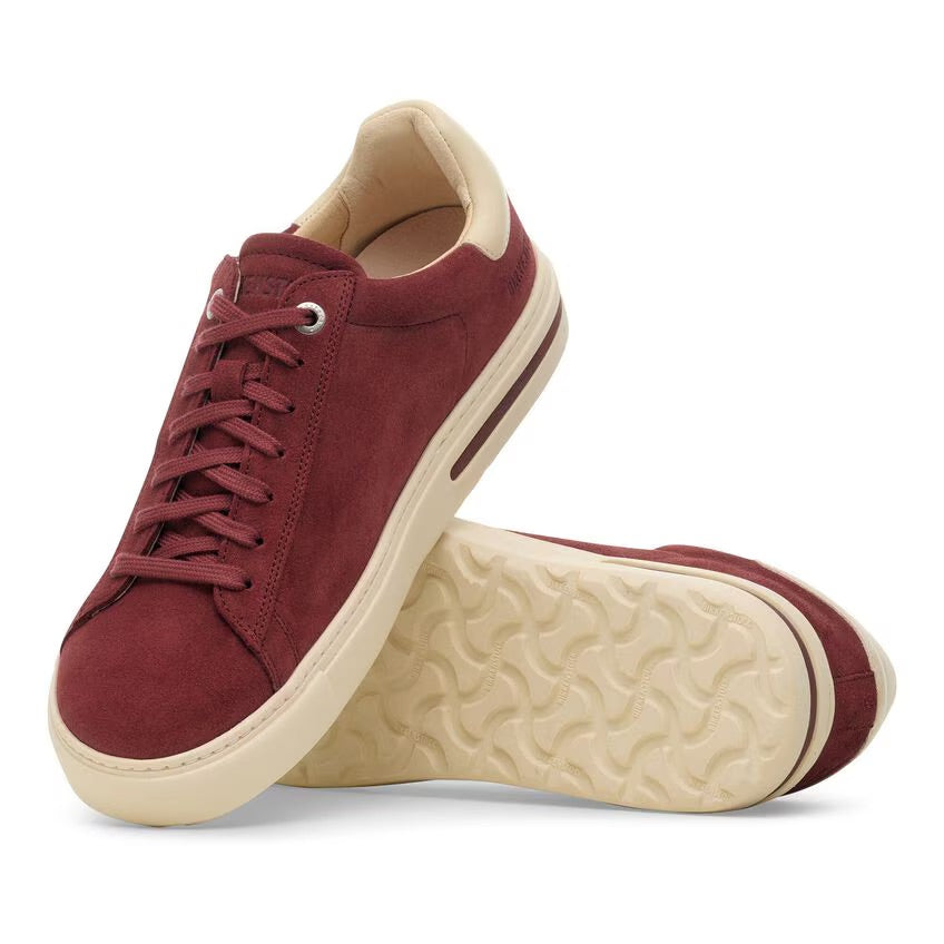 Birkenstock BEND VARSITY 1030119 Zinfandel/Eggshell | Suède Largeur Étroite - Dealorys