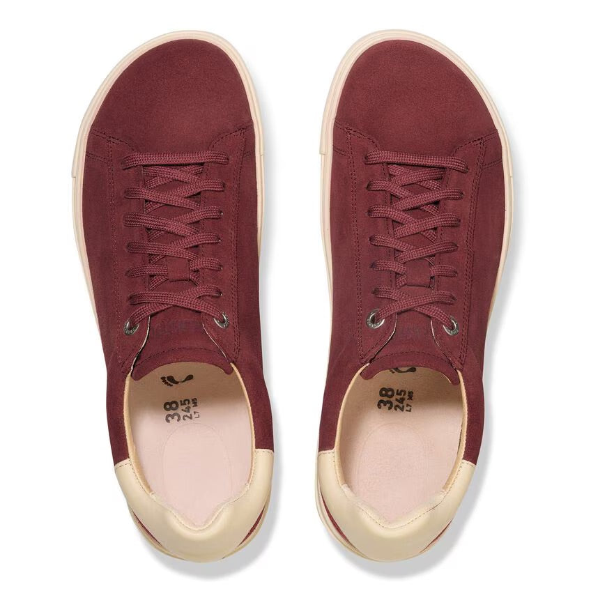 Birkenstock BEND VARSITY 1030119 Zinfandel/Eggshell | Suède Largeur Étroite - Dealorys