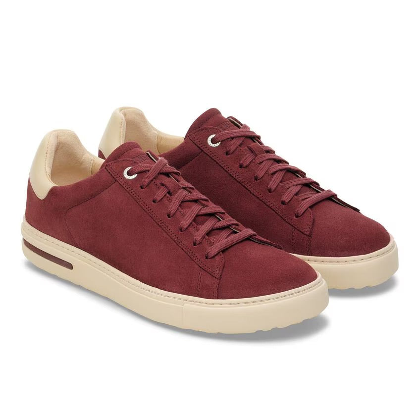 Birkenstock BEND VARSITY 1030119 Zinfandel/Eggshell | Suède Largeur Étroite - Dealorys