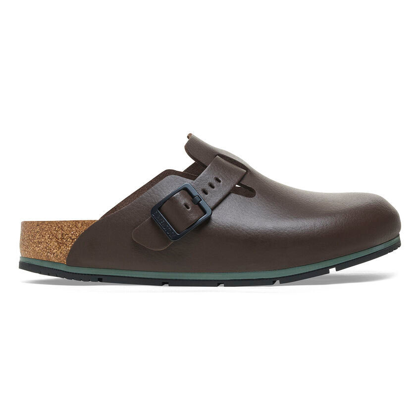 Birkenstock BOSTON PRO 1026187 Soft Java | Cuir Largeur Régulière Sabots professionnels antidérapants - Dealorys