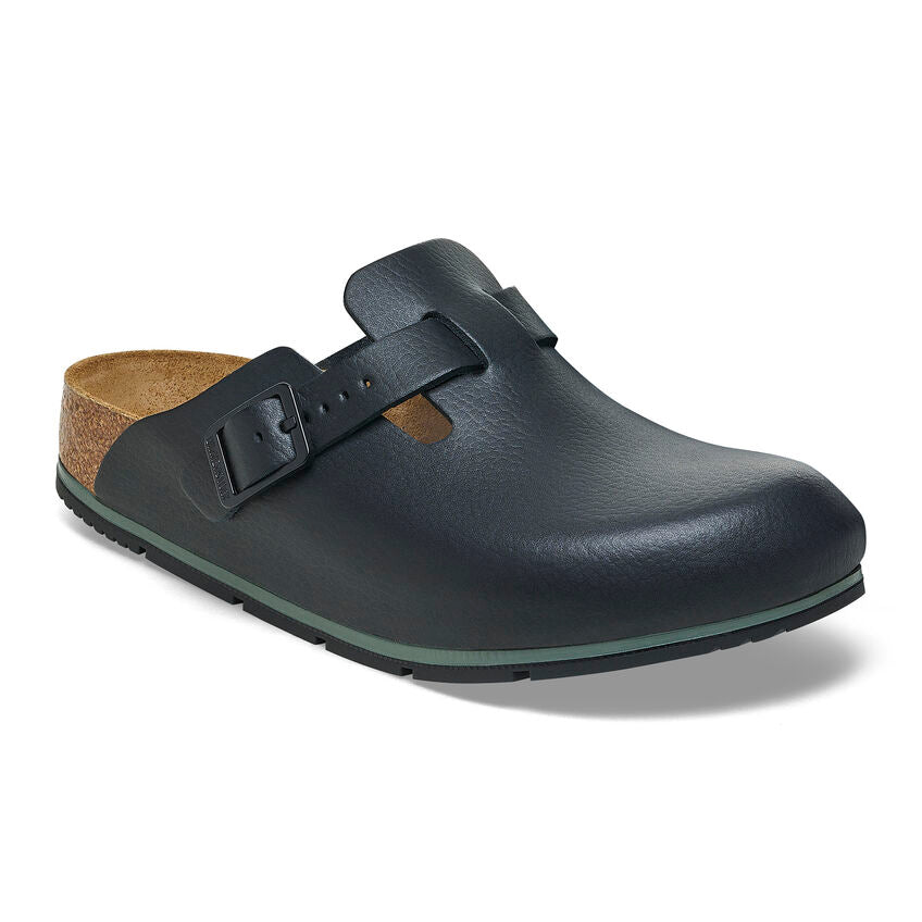 Birkenstock BOSTON PRO 1025979 Noir | Cuir Largeur Régulière Sabots professionnels antidérapants - Dealorys