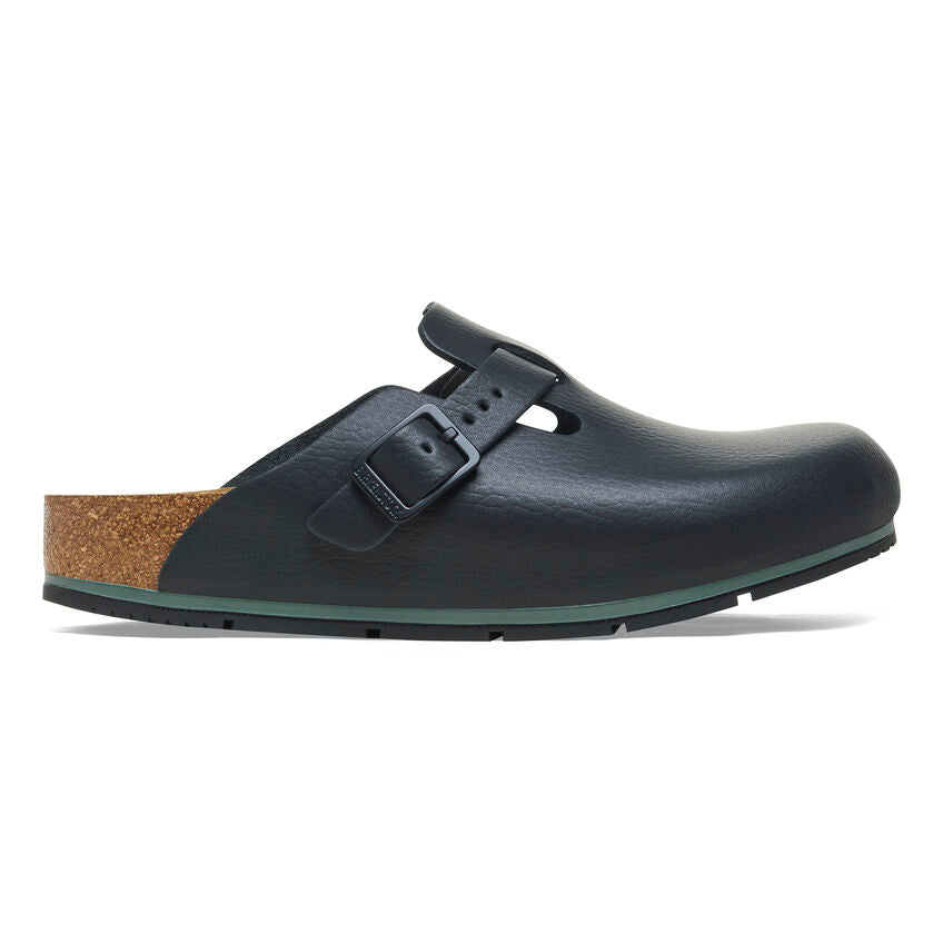 Birkenstock BOSTON PRO 1025979 Noir | Cuir Largeur Régulière Sabots professionnels antidérapants - Dealorys