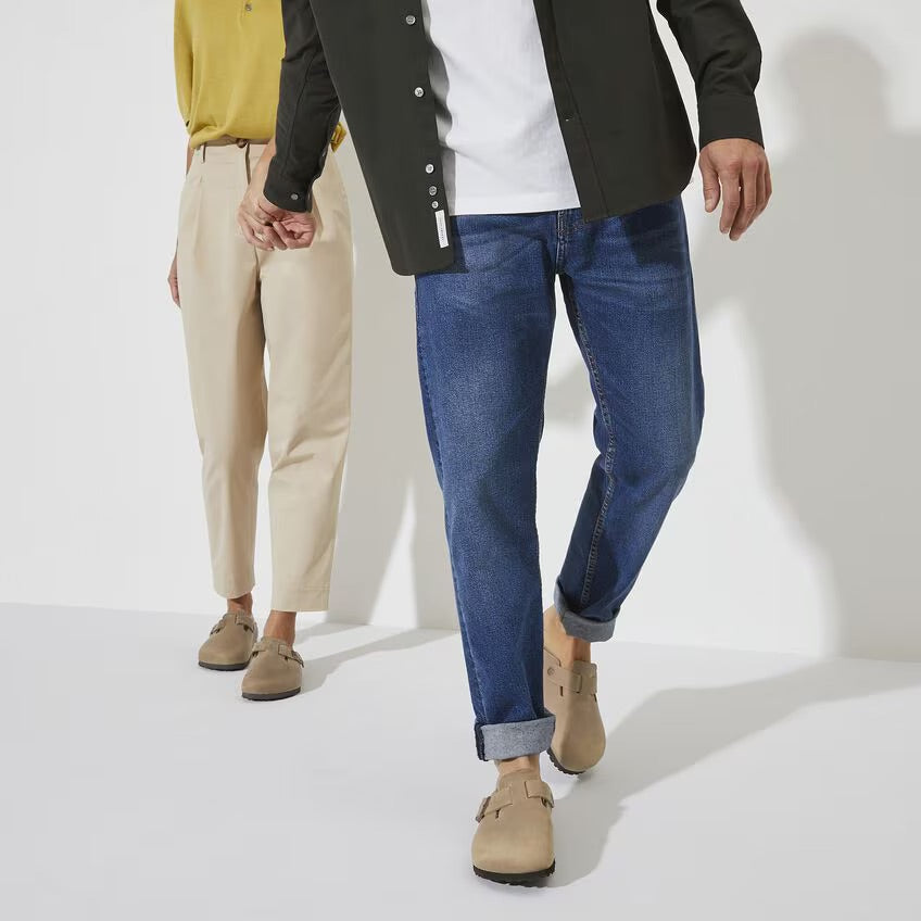 Birkenstock BOSTON 960811 Tabacco | Cuir Largeur Régulière - Dealorys