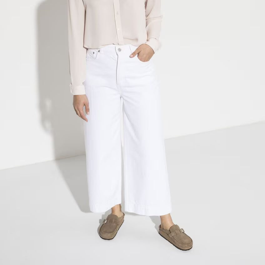 Birkenstock Buckley 1019490 Gray Taupe | Suède Largeur Étroite - Dealorys