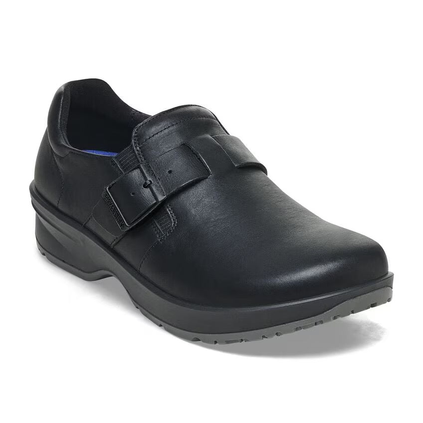 Birkenstock CARIS PRO 1027414 Noir | Cuir Largeur Régulière Antidérapant - Dealorys