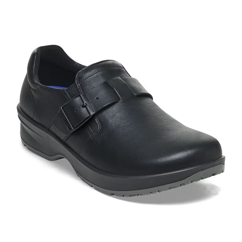 Birkenstock CARIS PRO 1027414 Noir | Cuir Largeur Régulière Antidérapant - Dealorys