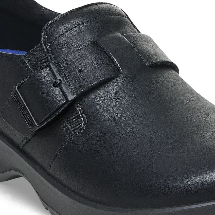 Birkenstock CARIS PRO 1027414 Noir | Cuir Largeur Régulière Antidérapant - Dealorys