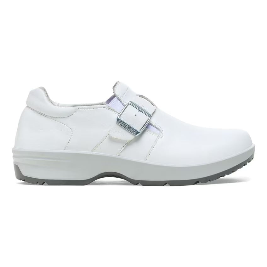 Birkenstock CARIS PRO 1027415 Blanc | Cuir Largeur Régulière Antidérapant - Dealorys