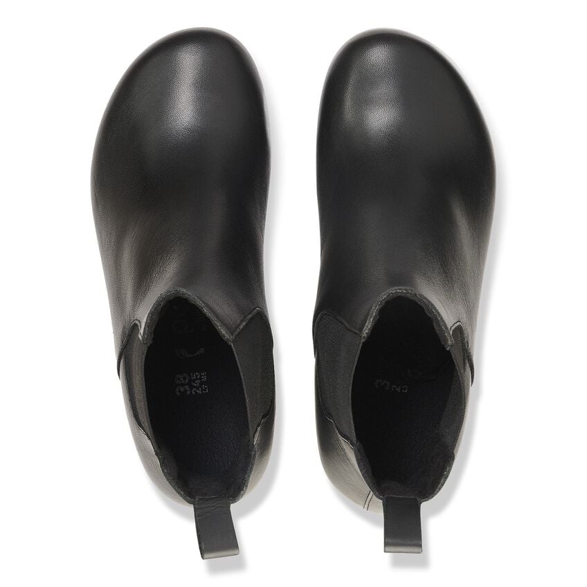 Birkenstock EBBA Slip On 1028404 Noir | Cuir Largeur Étroite - Dealorys