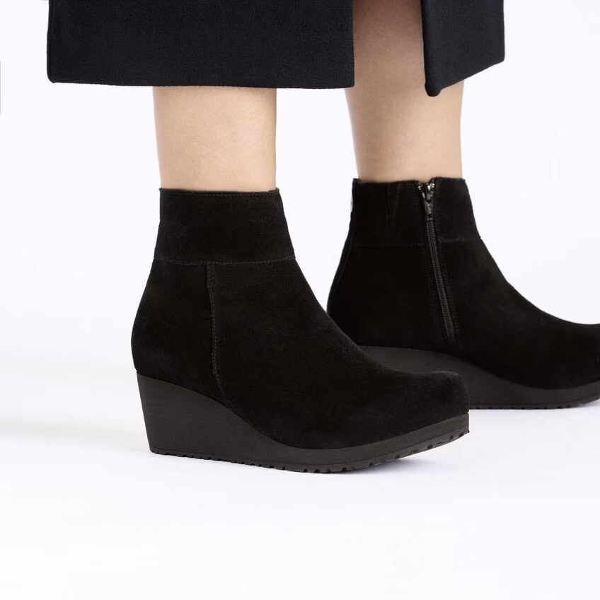 Birkenstock Papillio EBBA 1028388 Noir | Suède Largeur Étroite - Dealorys
