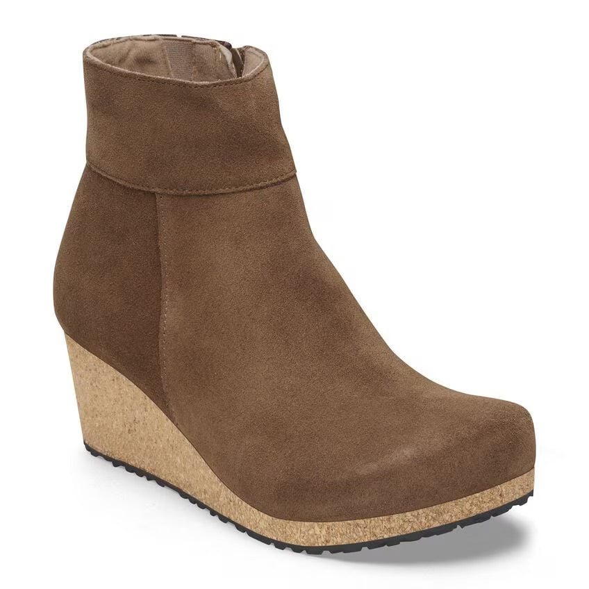 Birkenstock EBBA 1028399 Dark Tea | Suède Largeur Étroite - Dealorys