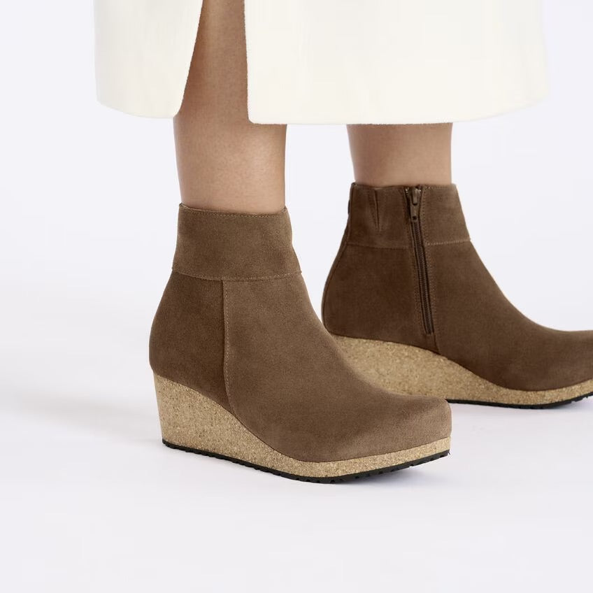 Birkenstock EBBA 1028399 Dark Tea | Suède Largeur Étroite - Dealorys