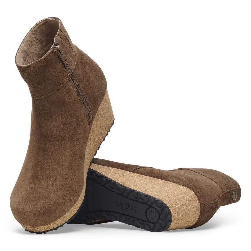 Birkenstock EBBA 1028399 Dark Tea | Suède Largeur Étroite - Dealorys